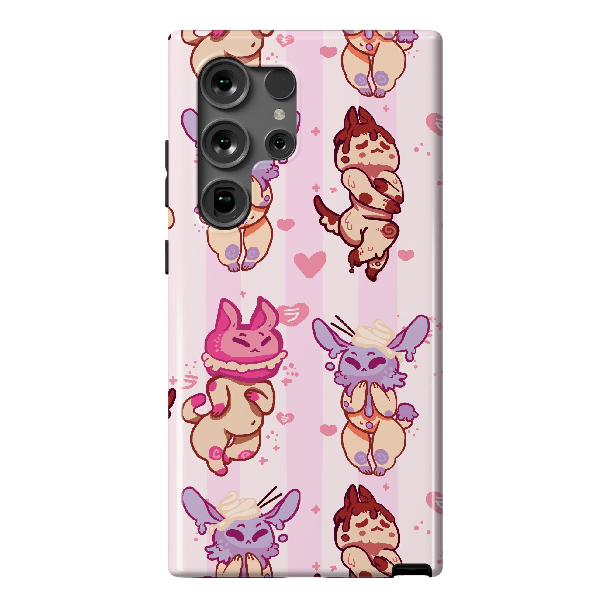 Kawaii Chibi Desserts Phone Case